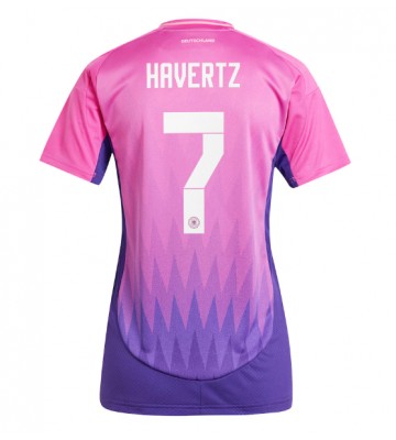 Alemania Kai Havertz #7 Segunda Equipación Mujer Eurocopa 2024 Manga Corta